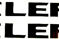 Sticker woord [ — geschikt voor Gilera