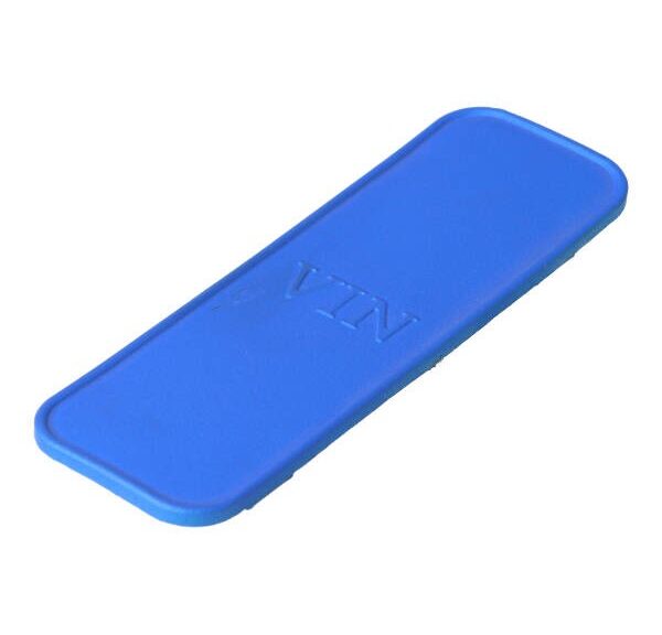 framenummerklepje blauw mat vx50=op=op