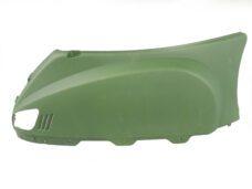 Zijscherm rechts mat groen vx50