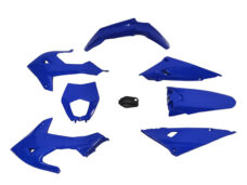Blue 8-piece bodywork set for Rieju MRT MRT Pro and MRT SM 2022