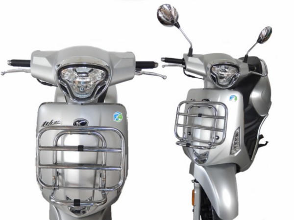 voordrager Kymco origineel New Like chroom klap ghk-8140a-acc1-a0