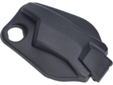 Czarna klapka wlewu paliwa do motocykla motocrossowego Rieju MRT i MRT Pro