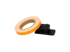 Sticker universeel wielbies reflecterend oranje