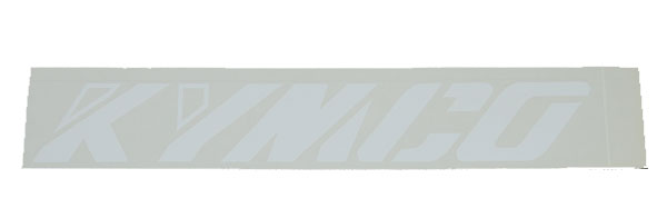 Sticker woord [ — geschikt voor Kymco Schuin