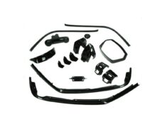 stylingset euro-4/5 vespa 2018> zwart glans 16-delig sprint