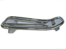 Luggage rack footboard (made in Italy) chrome — suitable for Vespa Primavera