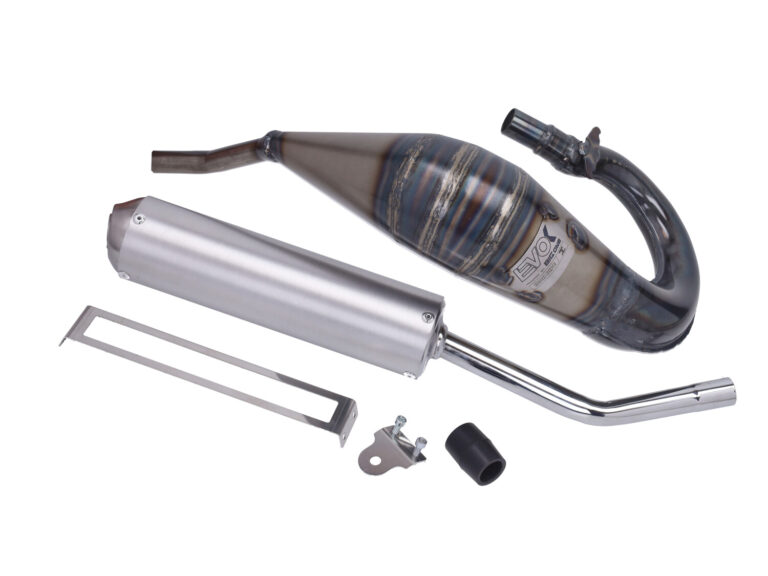 Uitlaat Evok E-KEUR 2009-2022 vernis — geschikt voor Rieju Mrt