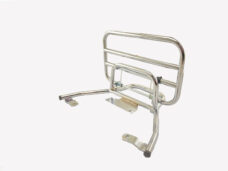 Achterdrager faco opklapbaar chroom zip 4t