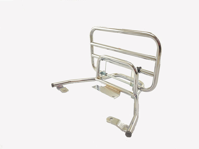 Achterdrager faco opklapbaar chroom zip 4t