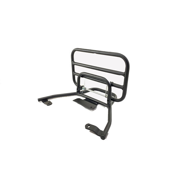 Achterdrager faco opklapbaar zwart mat zip 4t