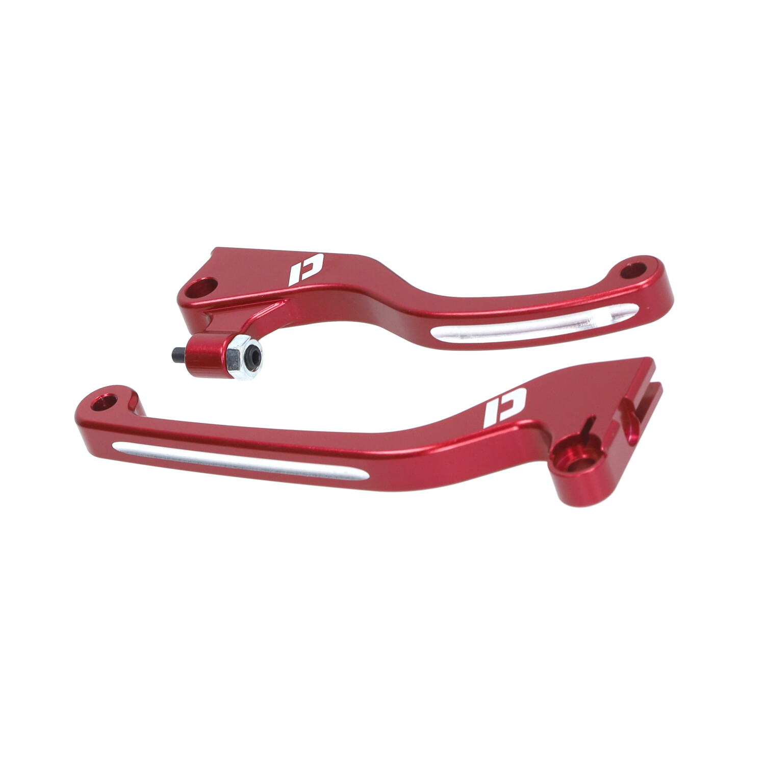 Greepset Doppler Cnc Rem + Koppeling Rood Voor Rieju Mrt / Sherco Factory - Afbeelding 4