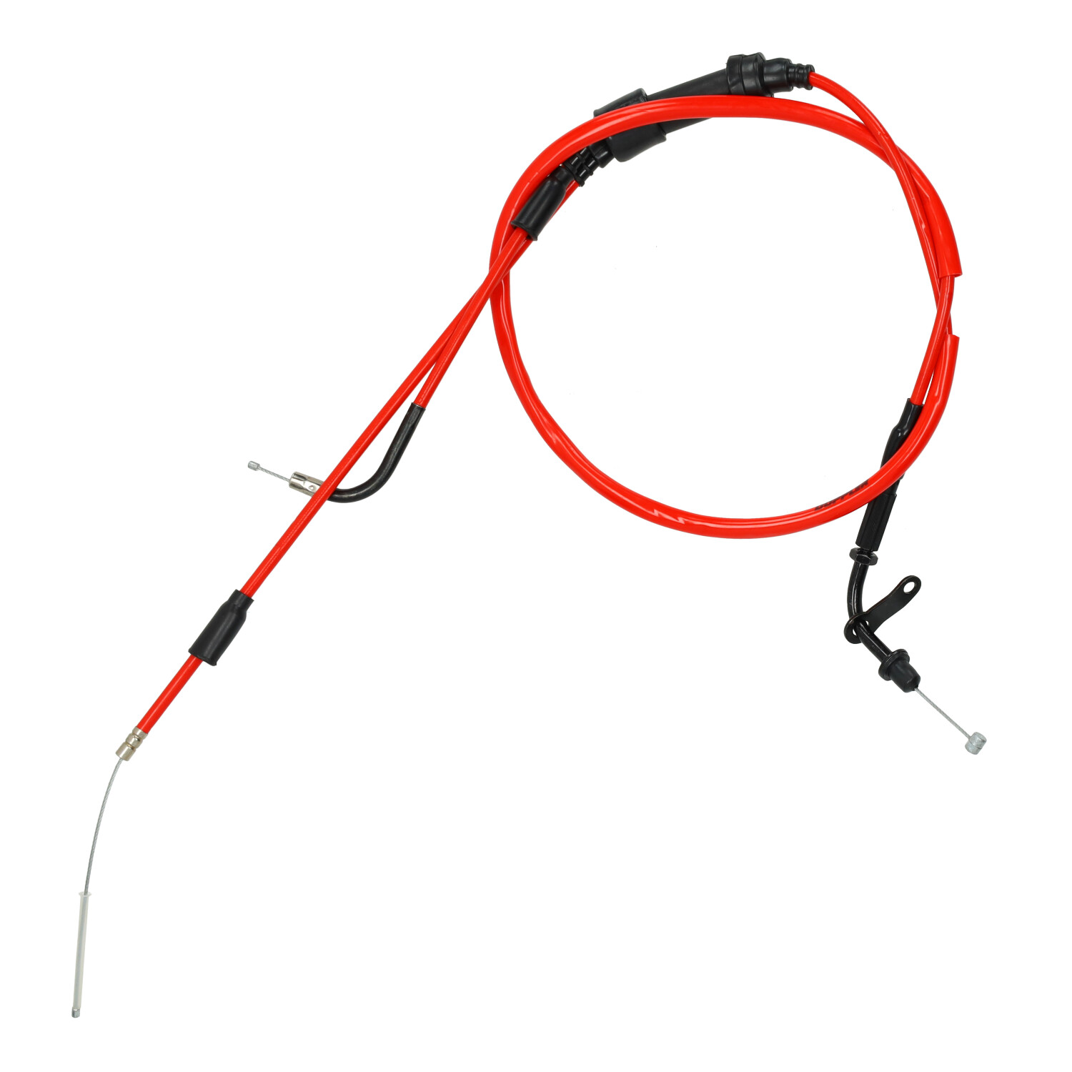 Doppler teflon koppelingkabel rood voor Rieju MRT en RS-serie