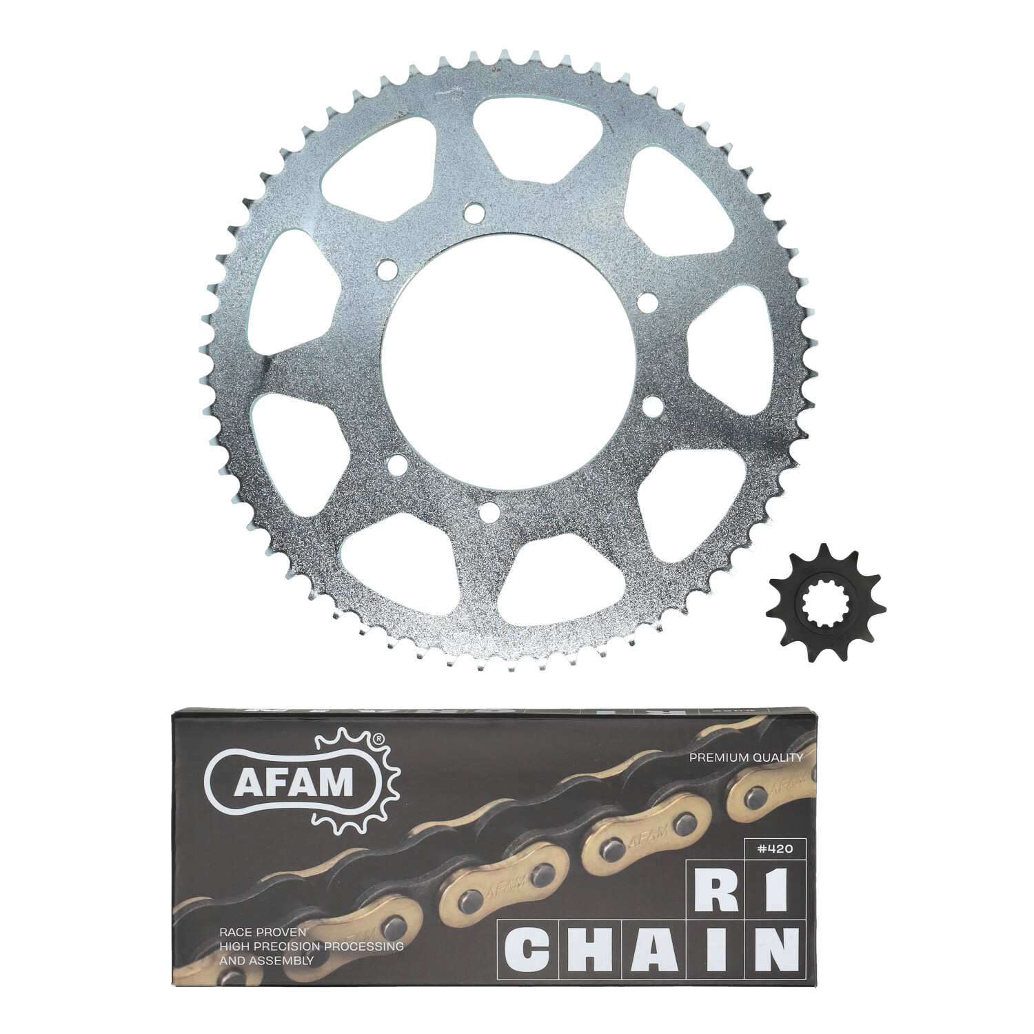 Ketting/tandwiel Set Afam Voor Rieju Mrt 50 Sm 11/62t 2017-2021 - Afbeelding 4