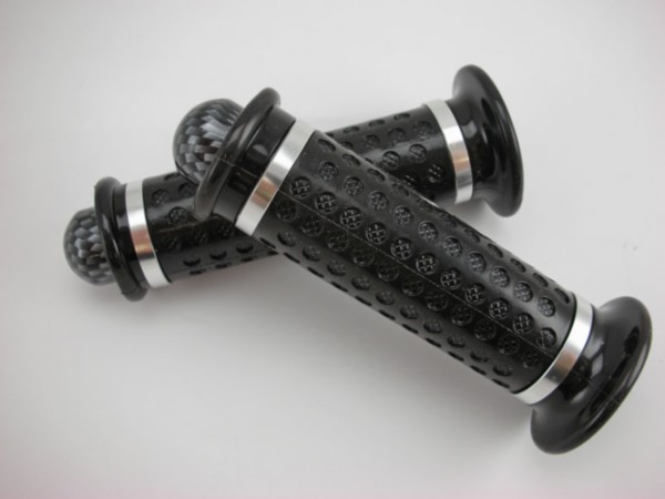 handvatset Power1 + stuurbalansgewicht universeel carbon