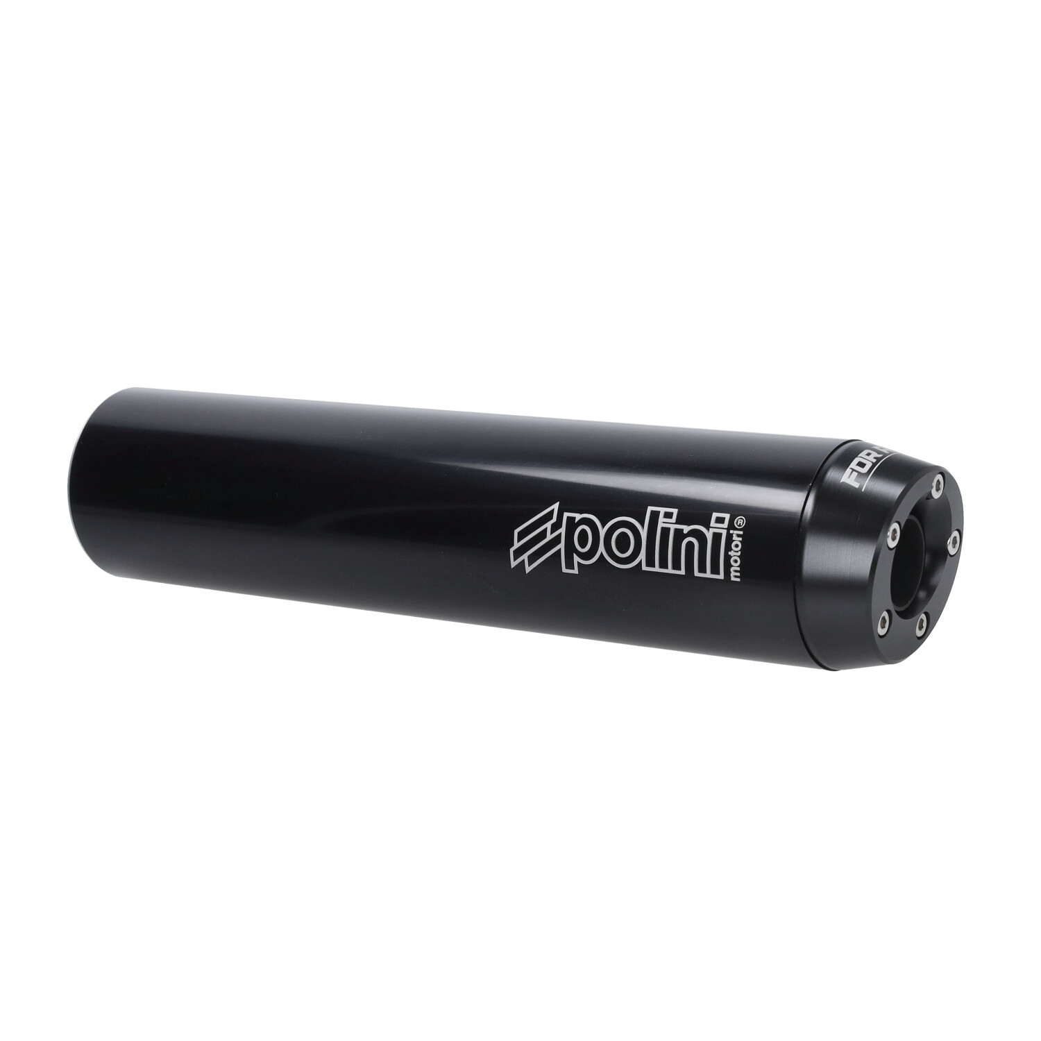 Polini nademper 60mm zwart glans voor Beta RR50 Minarelli AM6