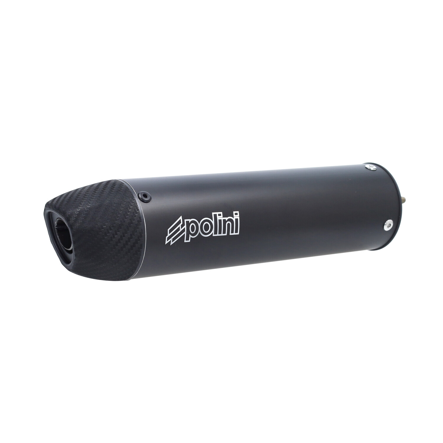 Polini EVO-2 nademper 70mm zwart voor Derbi GPR Senda Beta Rieju AM6