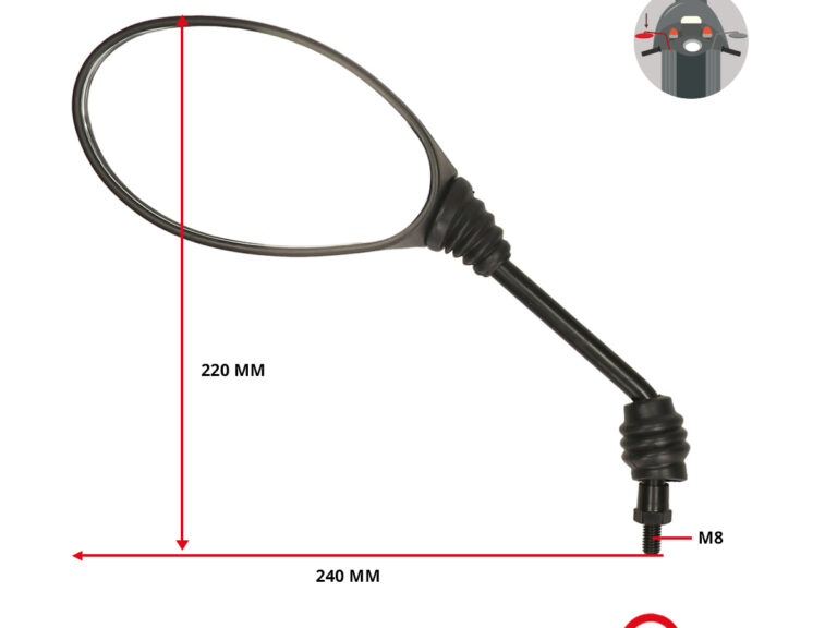 Spiegel E-keur Cm063904 Links Zip 4t, Zip2010