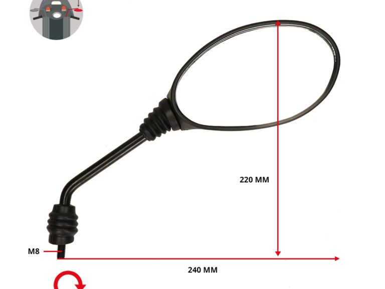 Spiegel E-keur Cm063905 Rechts Zip 4t, Zip2010