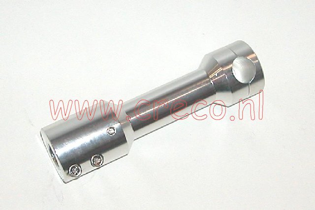 Adapter stuur aluminium aerox