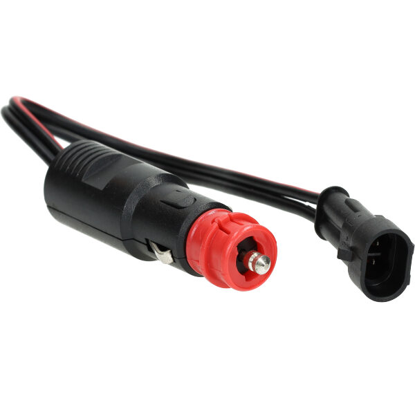 Aanstekerplug BC 12v universeel met adapterkabel 18mm/12mm