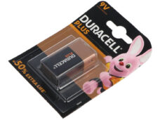 Batterij Duracell 9v