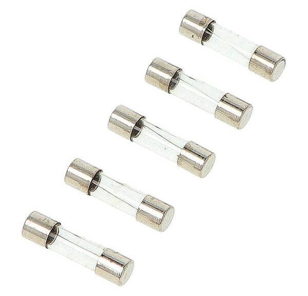 zekering model buis 26mm 5amp 5pcs