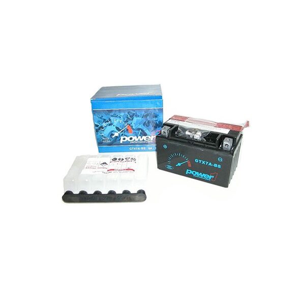 accu Power1 GTX7A-BS/YTX7A-BS peugeot-4t
