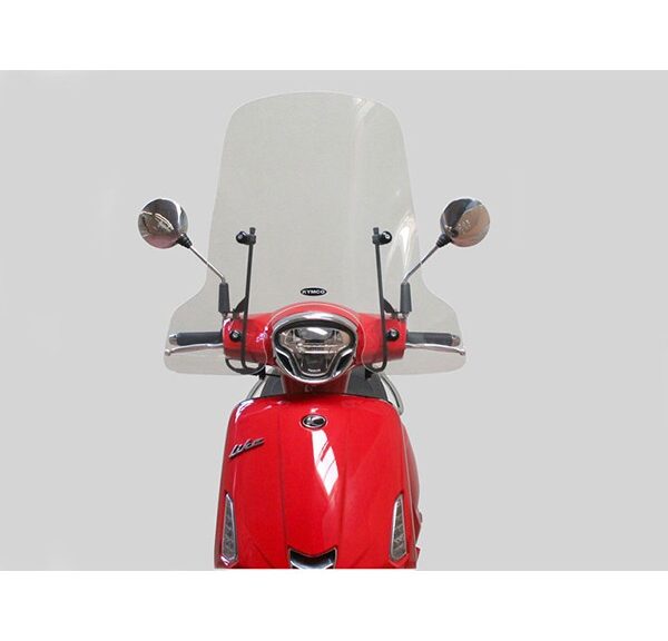 windscherm Kymco origineel met bevestigingsset hoog new like 29920029