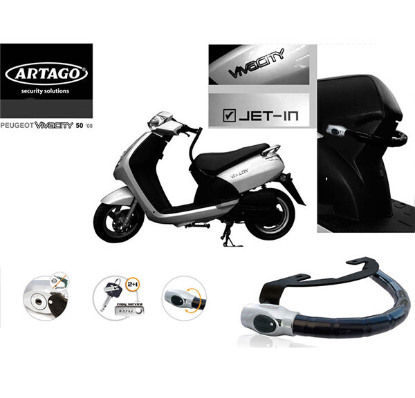 Stuurslot Artago antirobos luxe — geschikt voor Peugeot Viva