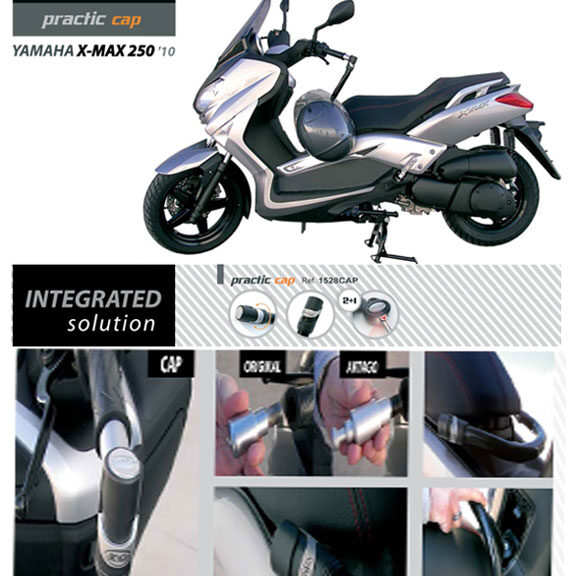 Stuurslot Artago antirobos — geschikt voor Yamaha X-max 125cc