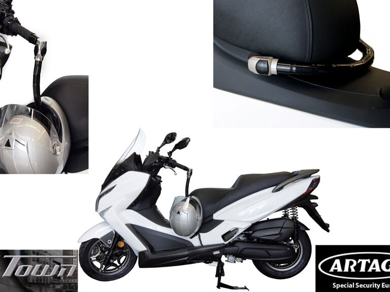 Stuurslot Artago antirobos luxe — geschikt voor Kymco X-town