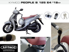 Stuurslot Artago antirobos — geschikt voor Kymco New People-s