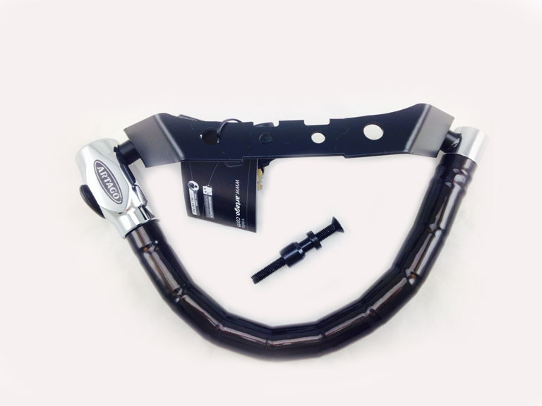 Stuurslot Artago antirobos luxe 10-12 inch — geschikt voor Kymco Agility