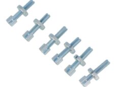 stelbout + gleuf m8 6pcs