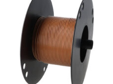 Electrisch draad 30m bruin per rol