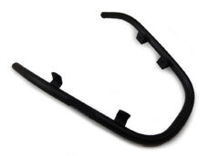 Sierbeugel voorspatbord (made in Italy) 4 punts zwart mat lx