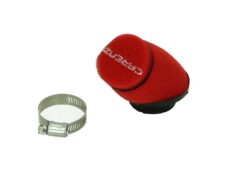 powerfilter recht universeel diameter 28-35mm foam rood