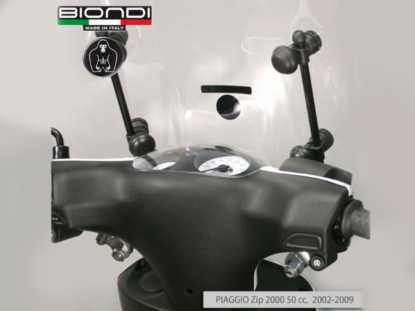 windscherm biondi bevestigingset (voor scherm 103111) piaggio