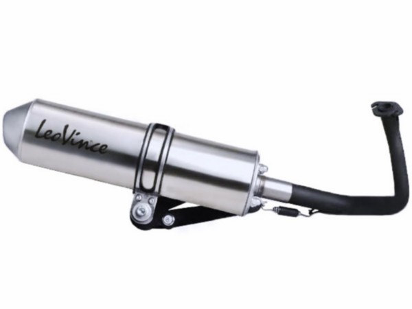 uitlaat Leovince hand made e-keur aluminium sco gy6