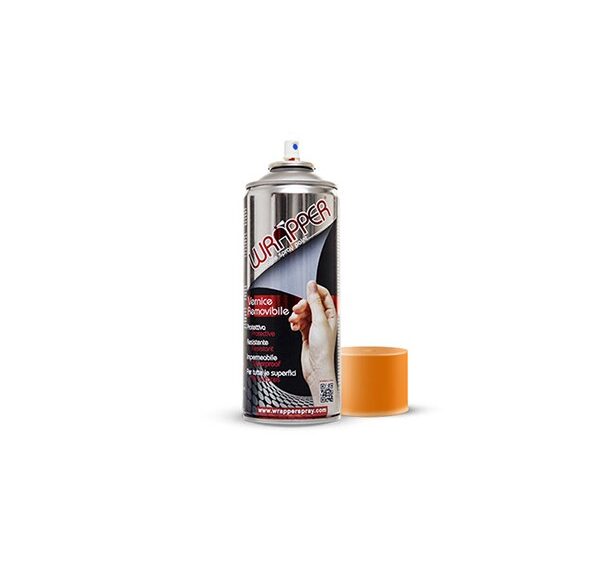 spuitlak wrapper oranje plastidip 400mL spuitbus fluor=op=op