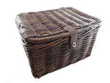 Mand rotan indo universeel 45cm bruin fiets