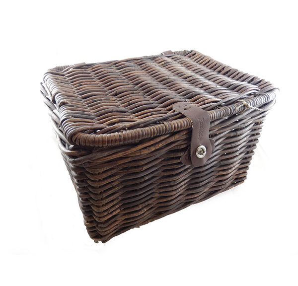 Mand rotan indo universeel 45cm bruin fiets