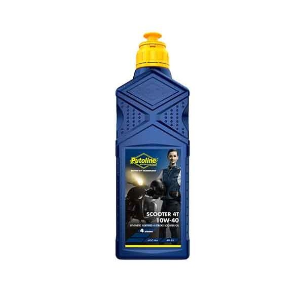 motorolie putoline 10W40 half synth 4t scooter 1L fles 70321