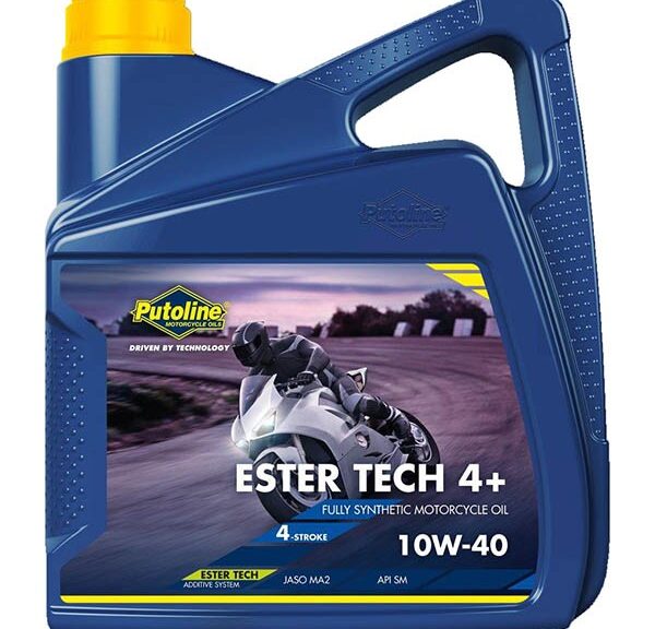 motorolie putoline 10W40 vol synth. ester rech 4+ 4L fles 70625