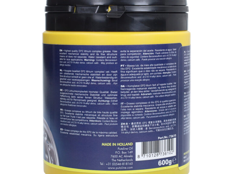 Kogellagervet Putoline Racing Lithium 600g Pot 73610