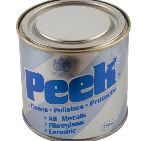 schoonmaakmiddel putoline chroom reiniger peek 250g pot 74109