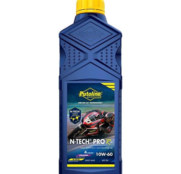 motorolie putoline 10w60 N-Tech (o.a. Piaggio) 1L fles 74332