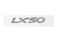 Sticker zijscherm woord lx50 aluminium
