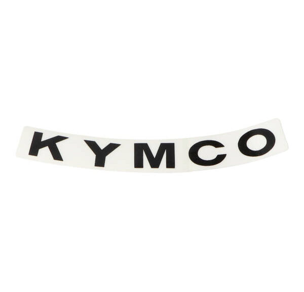 Sticker Kymco origineel beenschild woord — geschikt voor Kymco 8.5cm