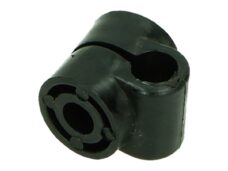 Soporte universal para parabrisas Biondi de 11 mm, color negro.